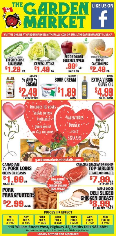 The Garden Market Flyer February 4 to 10