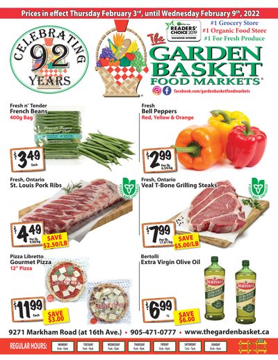 The Garden Basket Flyer February 3 to 9