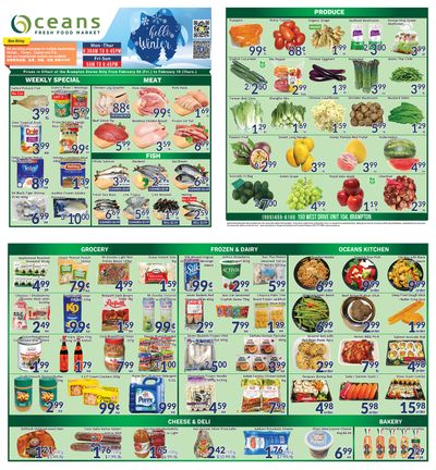 Oceans Fresh Food Market (Brampton) Flyer February 4 to 10