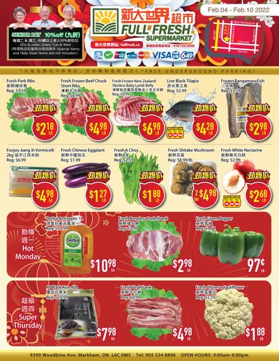 Full Fresh Supermarket Flyer February 4 to 10
