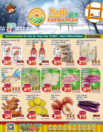 Farm Fresh Supermarket Flyer February 4 to 10