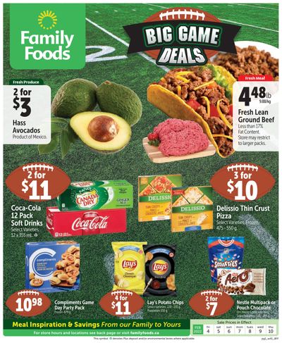 Family Foods Flyer February 4 to 10