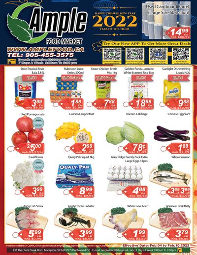 Ample Food Market (Brampton) Flyer February 4 to 10