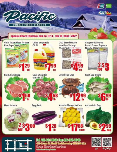 Pacific Fresh Food Market (North York) Flyer February 4 to 10