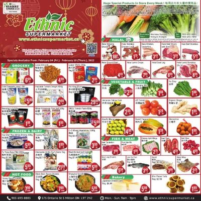 Ethnic Supermarket Flyer February 4 to 10