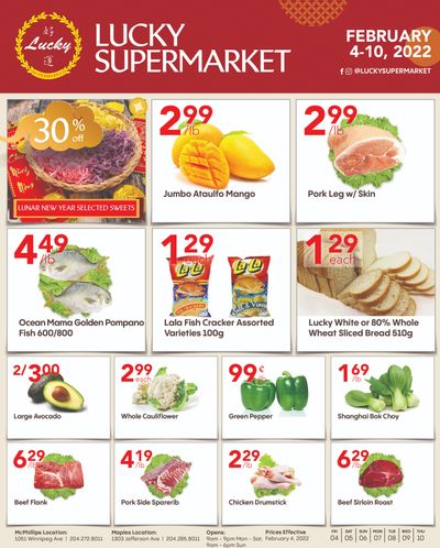 Lucky Supermarket (Winnipeg) Flyer February 4 to 10