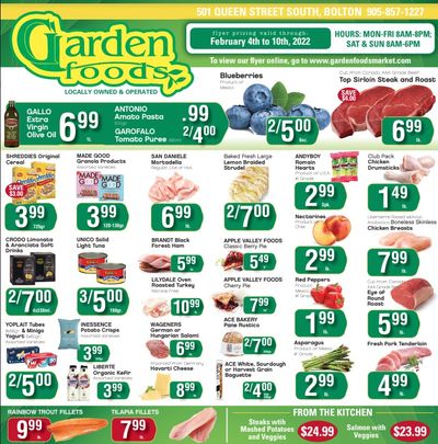 Garden Foods Flyer February 4 to 10