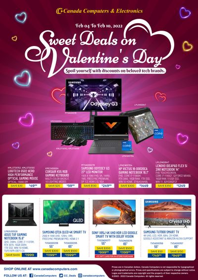 Canada Computers Flyer February 4 to 10