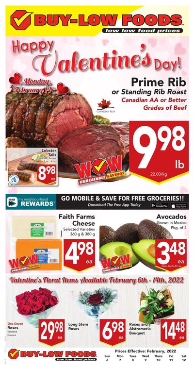Buy-Low Foods Flyer February 6 to 12