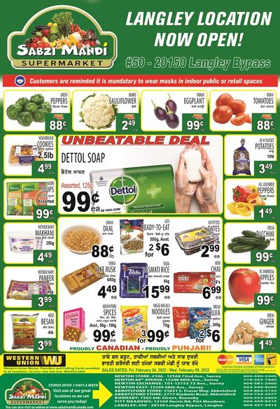 Sabzi Mandi Supermarket Flyer February 4 to 9