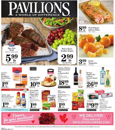 Pavilions (CA) Weekly Ad Flyer February 6 to February 13