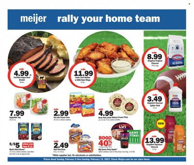 Meijer (IL, IN, KY, MI, OH, WI) Weekly Ad Flyer February 6 to February 13