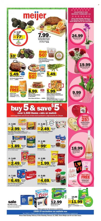 Meijer (IL) Weekly Ad Flyer February 6 to February 13