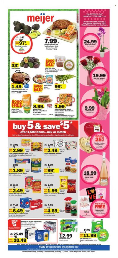 Meijer (MI) Weekly Ad Flyer February 6 to February 13