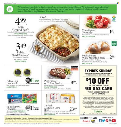 Publix (AL, FL, GA, NC, SC, TN) Weekly Ad Flyer February 6 to February 13