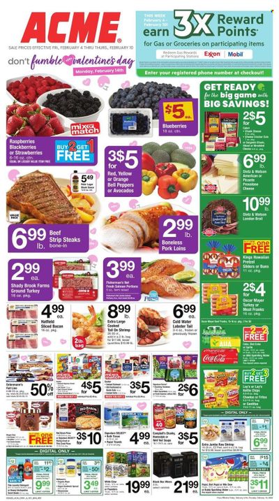 ACME (DE, NJ, NY, PA) Weekly Ad Flyer February 6 to February 13