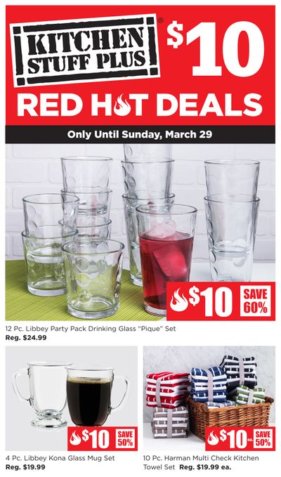Kitchen Stuff Plus Red Hot Deals Flyer March 23 to 29