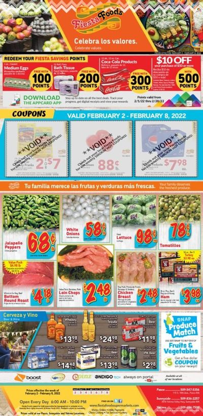 Fiesta Foods SuperMarkets (WA) Weekly Ad Flyer February 6 to February 13
