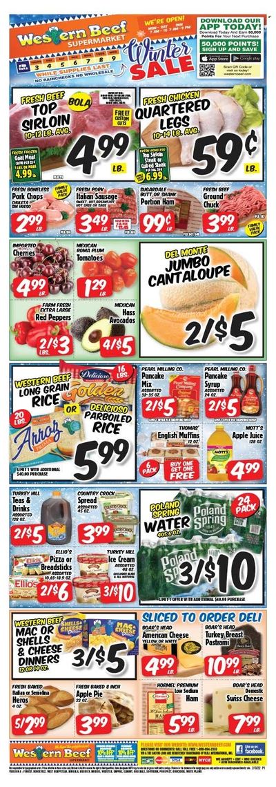 Western Beef (FL, NY) Weekly Ad Flyer February 6 to February 13