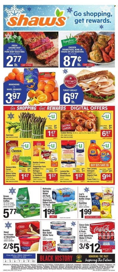 Shaw’s (MA, ME, NH, RI, VT) Weekly Ad Flyer February 6 to February 13