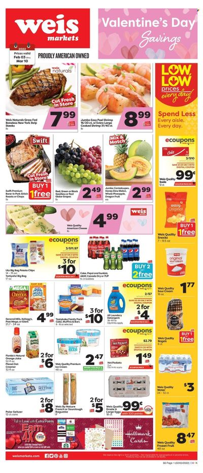 Weis (MD, NY, PA) Weekly Ad Flyer February 6 to February 13