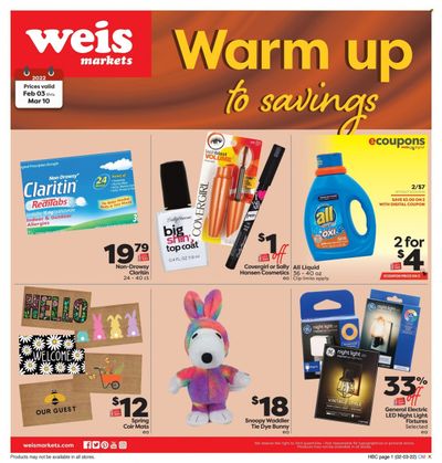 Weis (MD, NY, PA) Weekly Ad Flyer February 6 to February 13