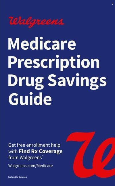 Walgreens Medicare Savings Guide Weekly Ad Flyer Specials December 15 to October 31, 2022