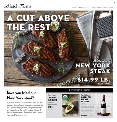 Bristol Farms (CA) Weekly Ad Flyer February 6 to February 13