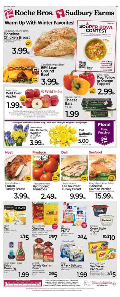 Roche Bros. (MA) Weekly Ad Flyer February 6 to February 13