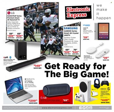 Electronic Express (AL, TN) Weekly Ad Flyer February 6 to February 13
