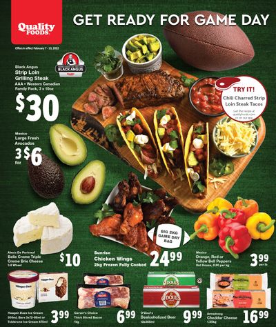 Quality Foods Flyer February 7 to 13