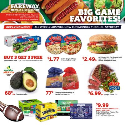 Fareway Weekly Ad Flyer February 7 to February 14