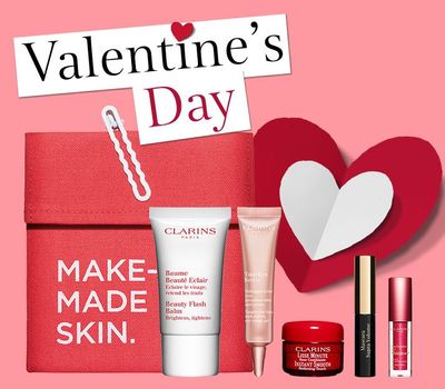 Clarins Canada Valentine’s Day Sale: FREE 6 Piece Gift With Purchase