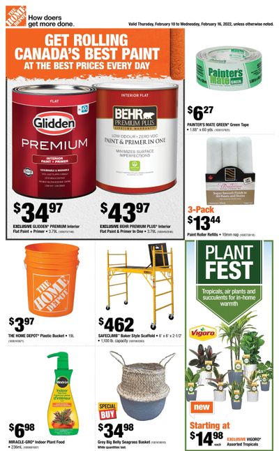 Home Depot (ON) Flyer February 10 to 16