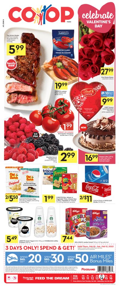 Foodland Co-op Flyer February 10 to 16
