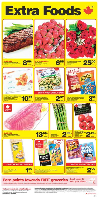 Extra Foods Flyer February 10 to 16