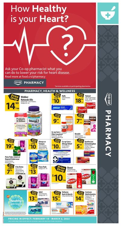 Co-op (West) Pharmacy Flyer February 10 to March 2