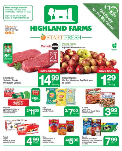 Highland Farms Flyer February 10 to 16