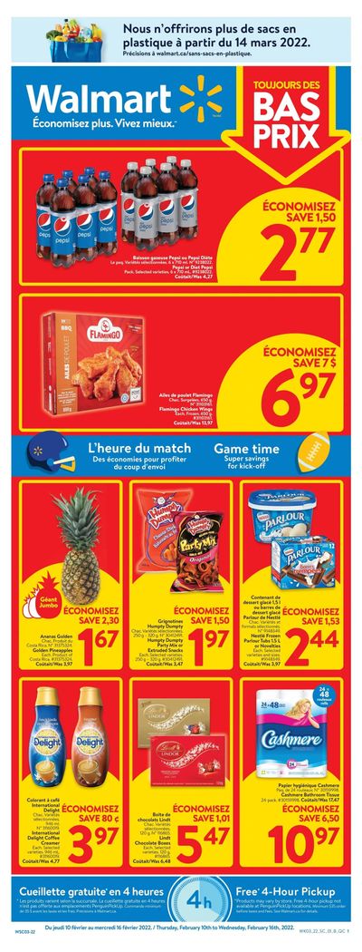 Walmart (QC) Flyer February 10 to 16