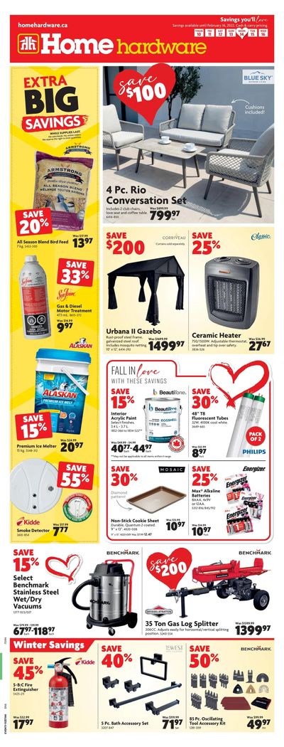 Home Hardware (ON) Flyer February 10 to 16