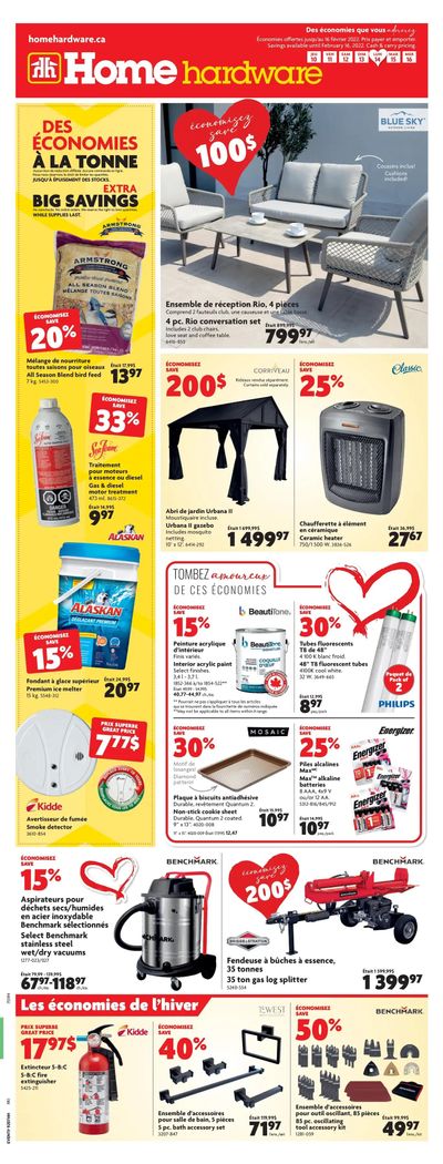 Home Hardware (QC) Flyer February 10 to 16
