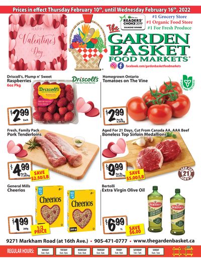 The Garden Basket Flyer February 10 to 16