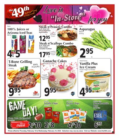 The 49th Parallel Grocery Flyer February 10 to 16
