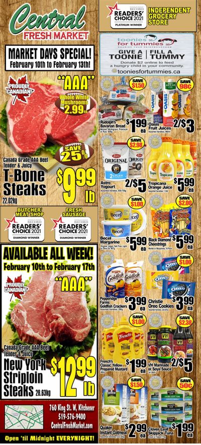 Central Fresh Market Flyer February 10 to 17