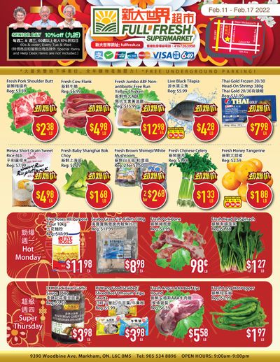 Full Fresh Supermarket Flyer February 11 to 17