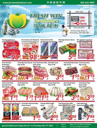Fresh Win Foodmart Flyer February 11 to 17
