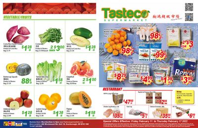 Tasteco Supermarket Flyer February 11 to 17