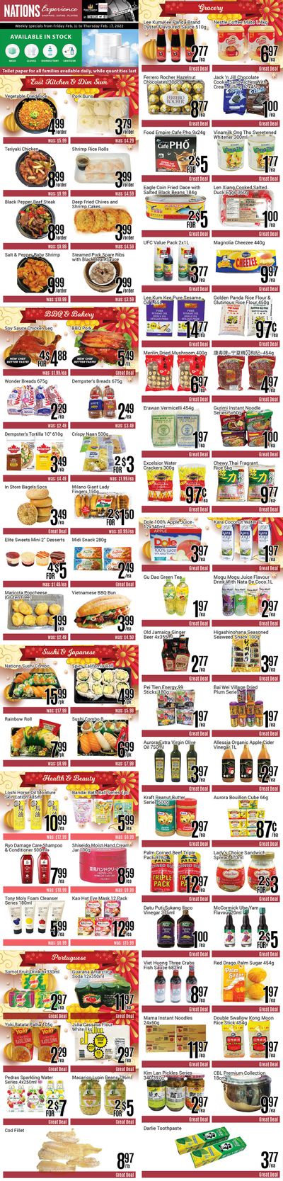 Nations Fresh Foods (Toronto) Flyer February 11 to 17