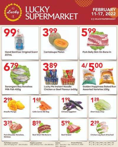 Lucky Supermarket (Winnipeg) Flyer February 11 to 17