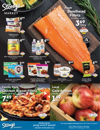 Stong's Market Flyer February 11 to 24